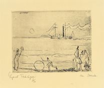Lyonel Feininger. ”Am Strande”. 1910