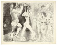 Pablo Picasso. ”La Répétition”. 1954