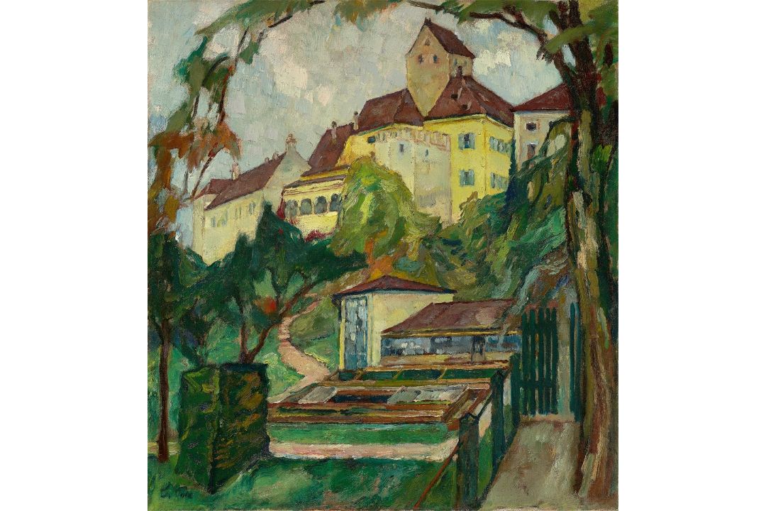Leo Putz. „Schloss Seefeld IV“. Um 1923