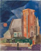 Heinrich Campendonk. ”Kirchgang”. Circa 1932