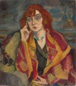 Georg Tappert. ”Alte Schauspielerin”. Circa 1933