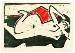 Karl Schmidt-Rottluff. ”Modell”. 1911