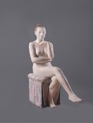 Robert Metzkes. Seated nude. 1997