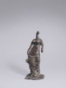 Toni Stadler. ”Stehende mit Gewand und Fächer”. 1963