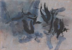 Conrad Westpfahl. ”Schwebendes Grau”. 1959