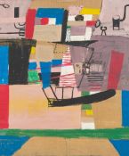 Heimrad Prem. ”Der Sprengler (Klempner)” / ”Ohne Titel” (Rückseite). 1965/1964