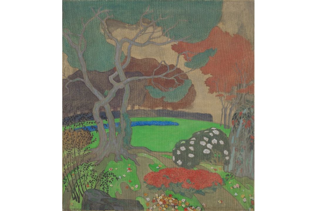 Emil Orlik. Japanischer Garten. 1904