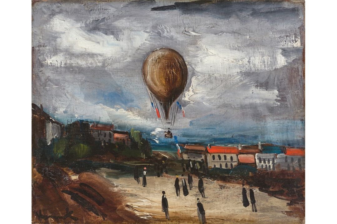 Maurice de Vlaminck. „Ballon à Pontoise“. 1923