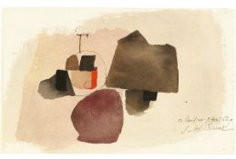 Julius Bissier. ”La Rondine”. 1962