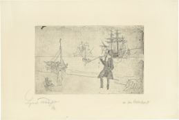 Lyonel Feininger. ”An der Waterkant”. 1912
