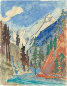 Erich Heckel. ”Fluss”. 1923