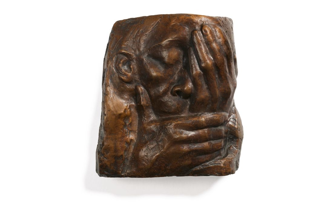 Käthe Kollwitz. „Die Klage (Selbstbildnis)“. 1938/40