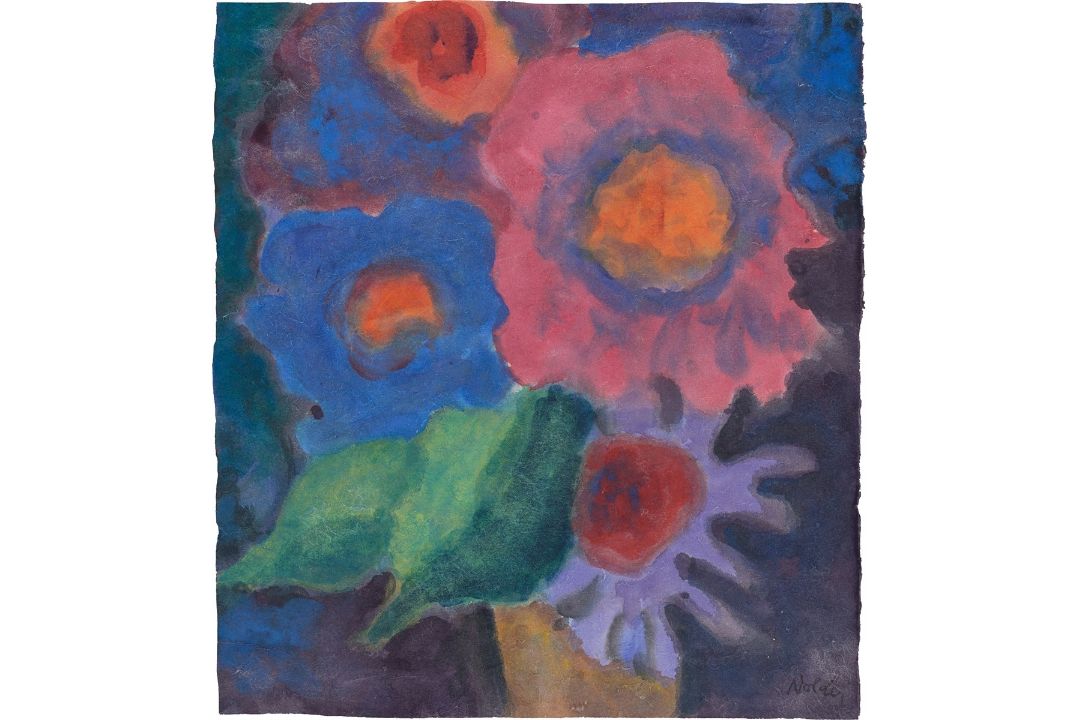 Emil Nolde. Blumenstillleben.