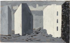 Werner Heldt. ”Entwurf Berlin am Meer”. 1950