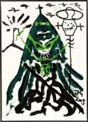 Jonathan Meese. ”Der GUMMILCH-TONI (sendefrisch, Antennchen hoch)”. 2005