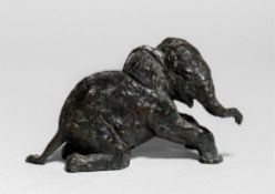 Renée Sintenis. ”Knieender Elefant”. 1936
