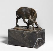 August Gaul. ”Esel, am Bein knabbernd”. 1915