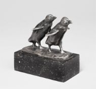 August Gaul. ”Zwei laufende Pinguine”. 1911