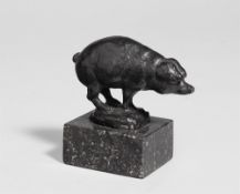August Gaul. ”Schwein, Petschaft”. Circa 1914