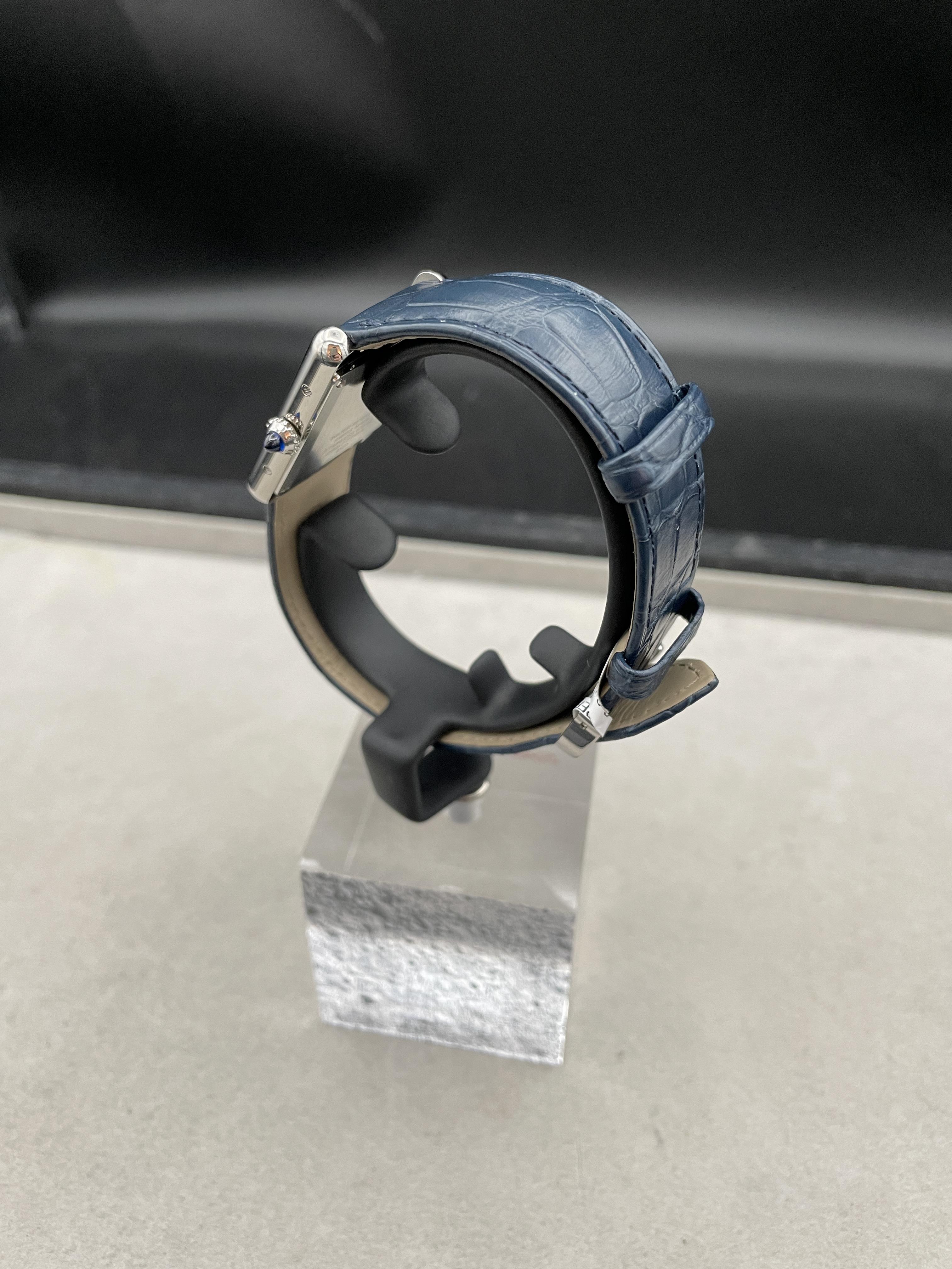 Cartier Tank Must Blue Quartz ref. WSTA0055 - Image 2 of 3