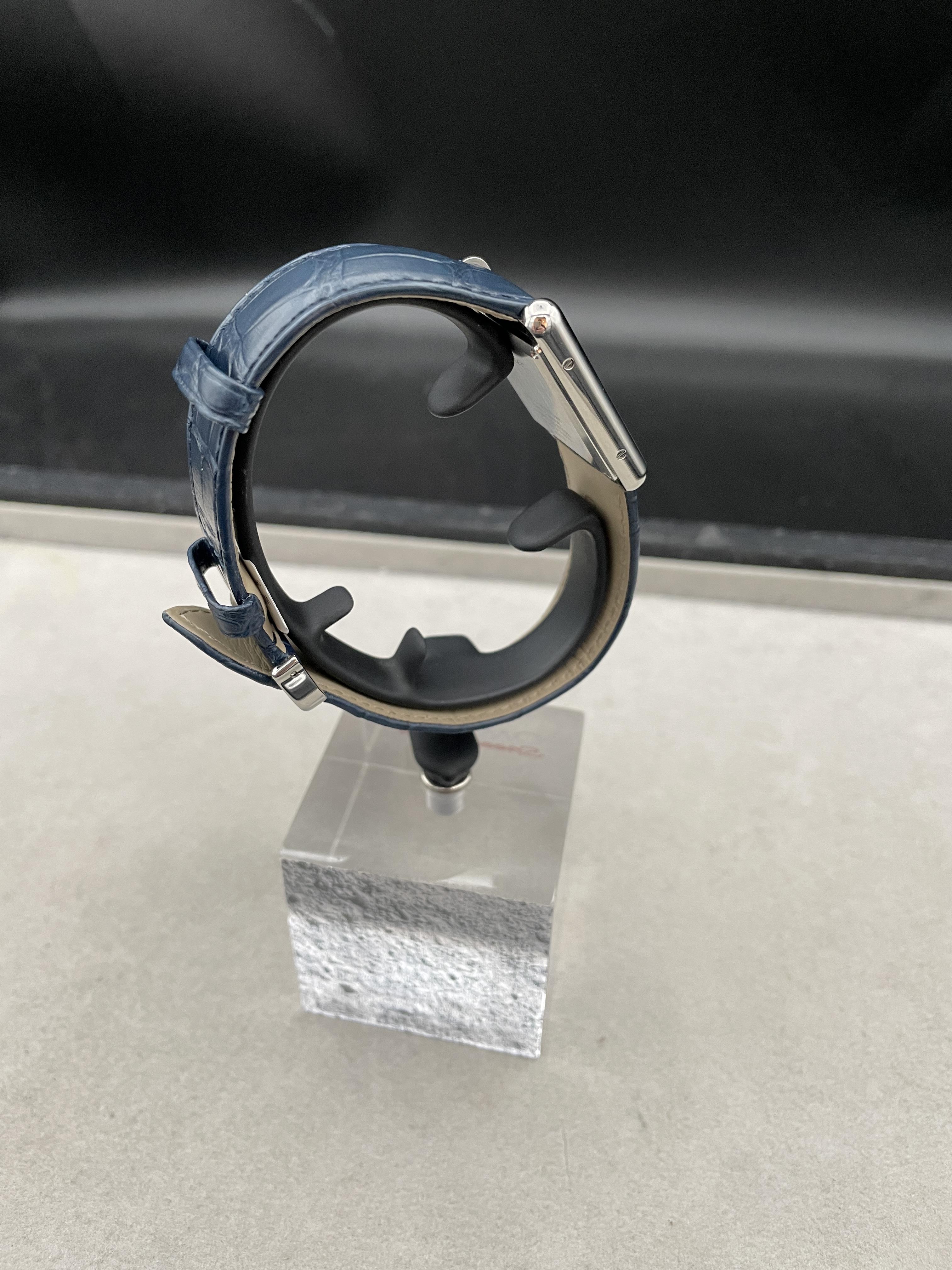 Cartier Tank Must Blue Quartz ref. WSTA0055 - Image 3 of 3