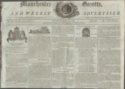 500 Troops have Been Ambushed by Rebel Forces 1798 Irish Rebellion Rare Newspaper