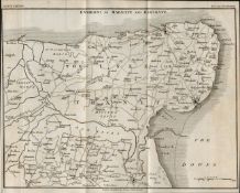 John Carys Margate & Ramsgate Antique Detailed 1819 Map.