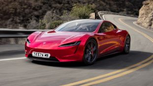 TESLA MR Registration plate