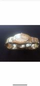 ROTARY Watch Dolphin Standard Waterproof Gold Plated Mens Ladies Unisex
