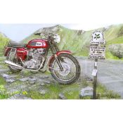 B.S.A. 1969 Bsa Rocket Three Motorbike Metal Wall Art