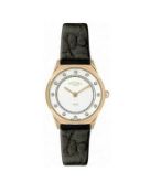 ROTARY SWISS ULTRA-SLIM ROSE GOLD S/STEEL LADIES QUARTZ MVMT. WATCH