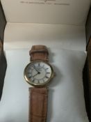 Rotary women’s brown leather rare watch