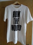 Vintage Run The World/Sport Aid Shirt X3/XXL