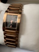 This Sofia Rotary rose gold plated (Crystal)