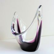 Murano Sommerso Glass Centrepiece Bowl.