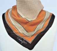 Vintage Signed Cornelia James Silk Scarf