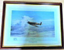 Robert Taylor Reach for the Skies Douglas Bader Signed Print