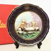 Spode Porcelain 'Attack of the Vanguard'  Limited Edition Display Plate with Certificate
