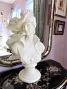 Antique Sculpture Bust Statue 55cm High