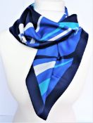 Vintage Cornelia James Signed Silk Scarf 65cm square