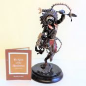 Rare Franklin Mint Bronze Figurine 'The Spirit of the Thunderbird' Limited Edition R.J. Murphy