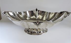 Antique Silver Plate Display Bowl Centre Piece 60cm Long