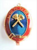 Vintage London Masonic Jewel