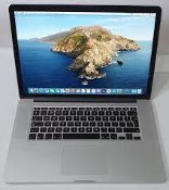 Apple MacBook Pro 15” High Sierra Core i7-3615QM 8GB DDR3 500GB HD Webcam Office