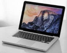 Apple MacBook Pro 15” High Sierra Core i7-2635QM 4GB DDR3 500GB HD Webcam Office