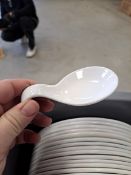 (Lot59) Teardrop China Spoons