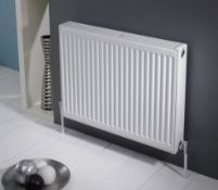 New P+: DOUBLE PANEL SINGLE CONVECTOR RADIATOR 600 X 1600MM RRP £142 - No VAT
