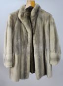 Harrison's Sapphire Mink Coat