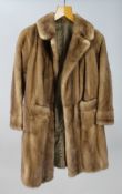 Three Quarter Pastel Mink Coat