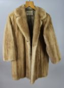 Harrison's Pastel Mink Coat